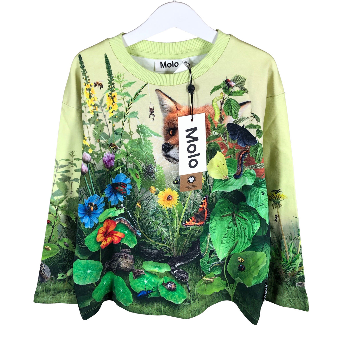 Unisex Molo Kids - Tricot shirt, size 116 - 122 - Green (1)