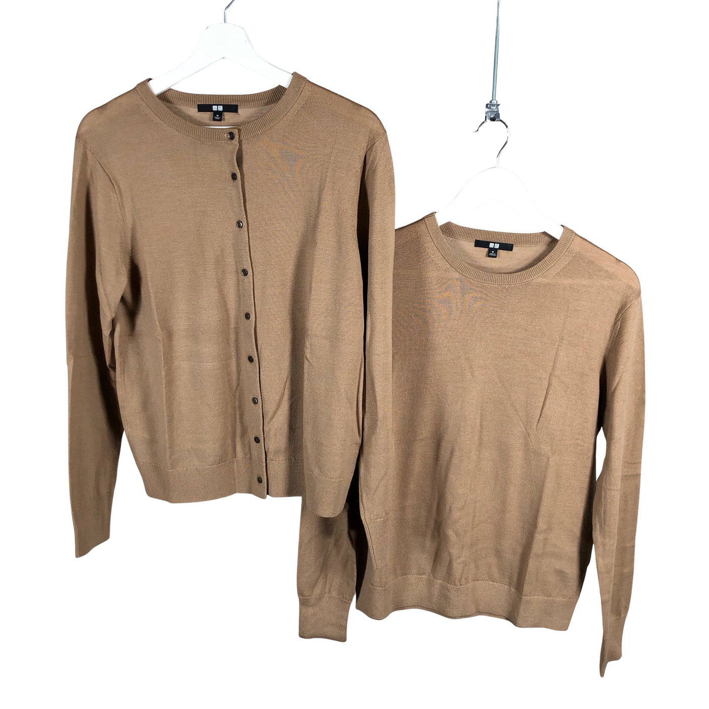 Unisex Uniqlo - Cardigan, size 38 - Beige (1)