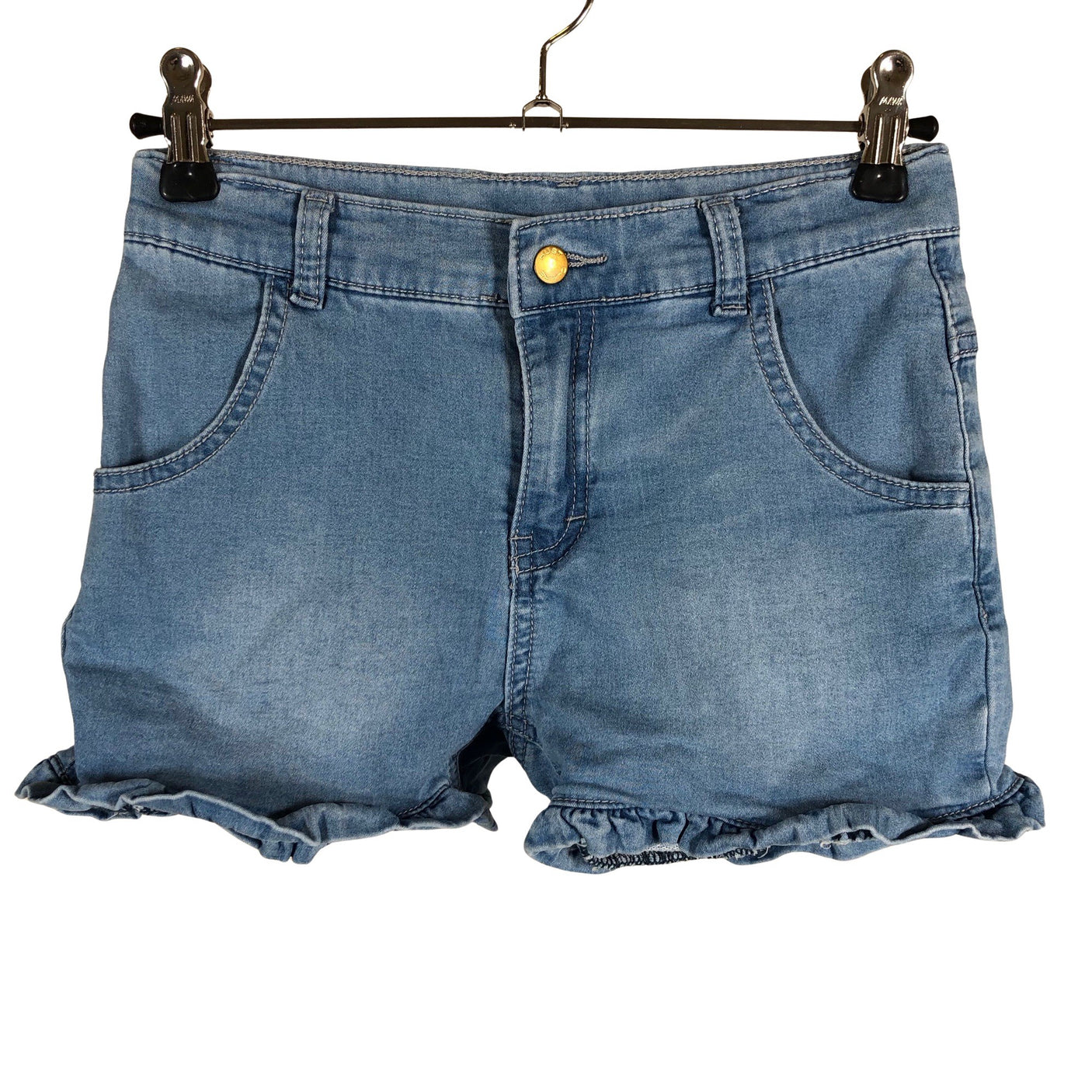 Unisex Hust&Claire - Sweatshorts, size 140 - 146 - Light blue (1)