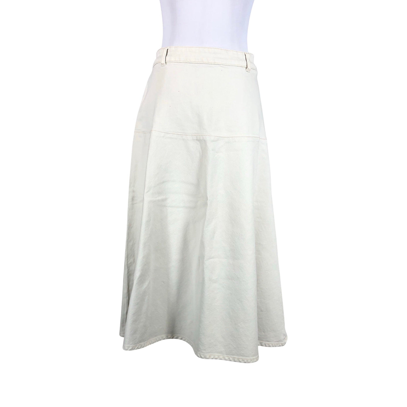 Unisex Closed - Denim skirt, size W30 - Natural white (2)