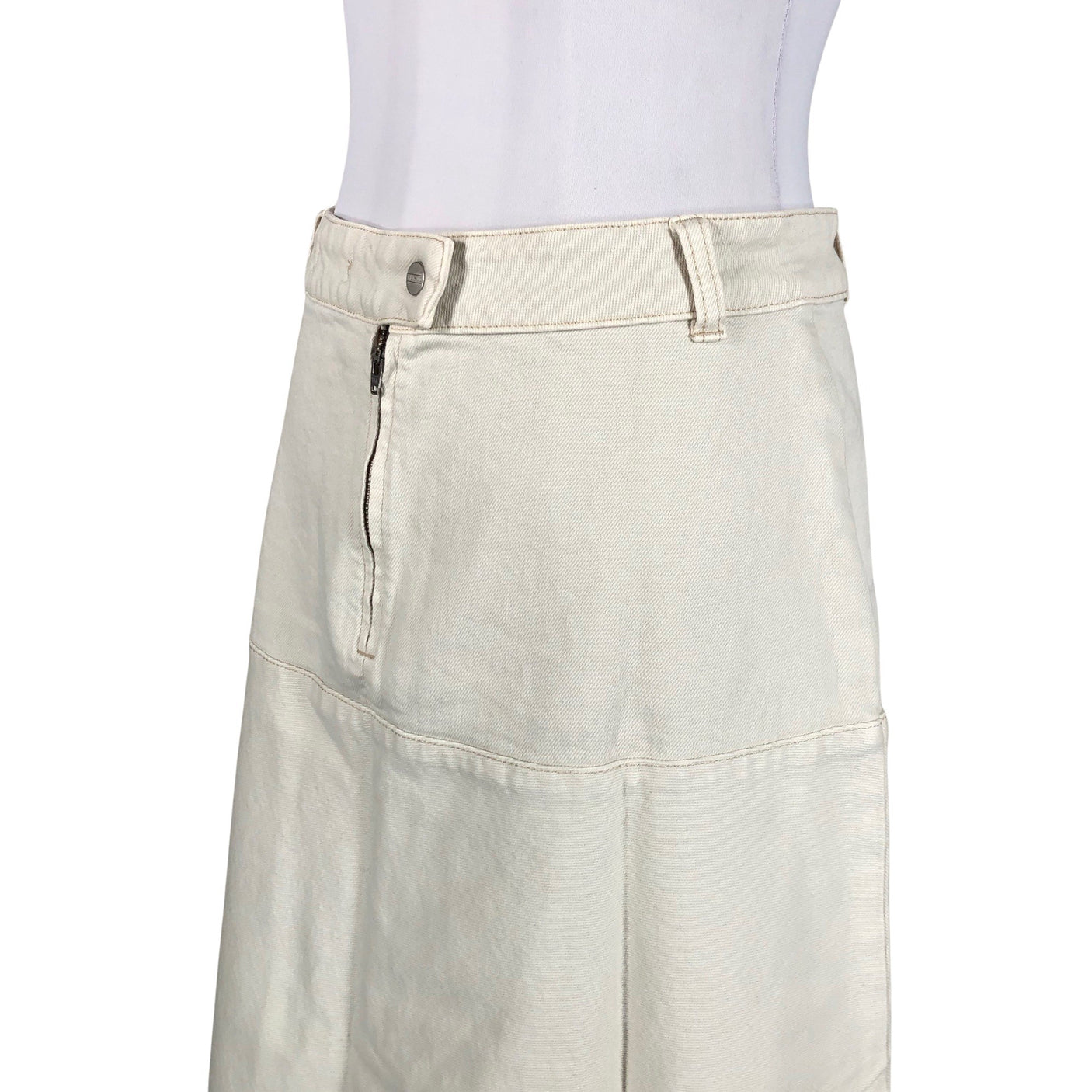 Unisex Closed - Denim skirt, size W30 - Natural white (3)