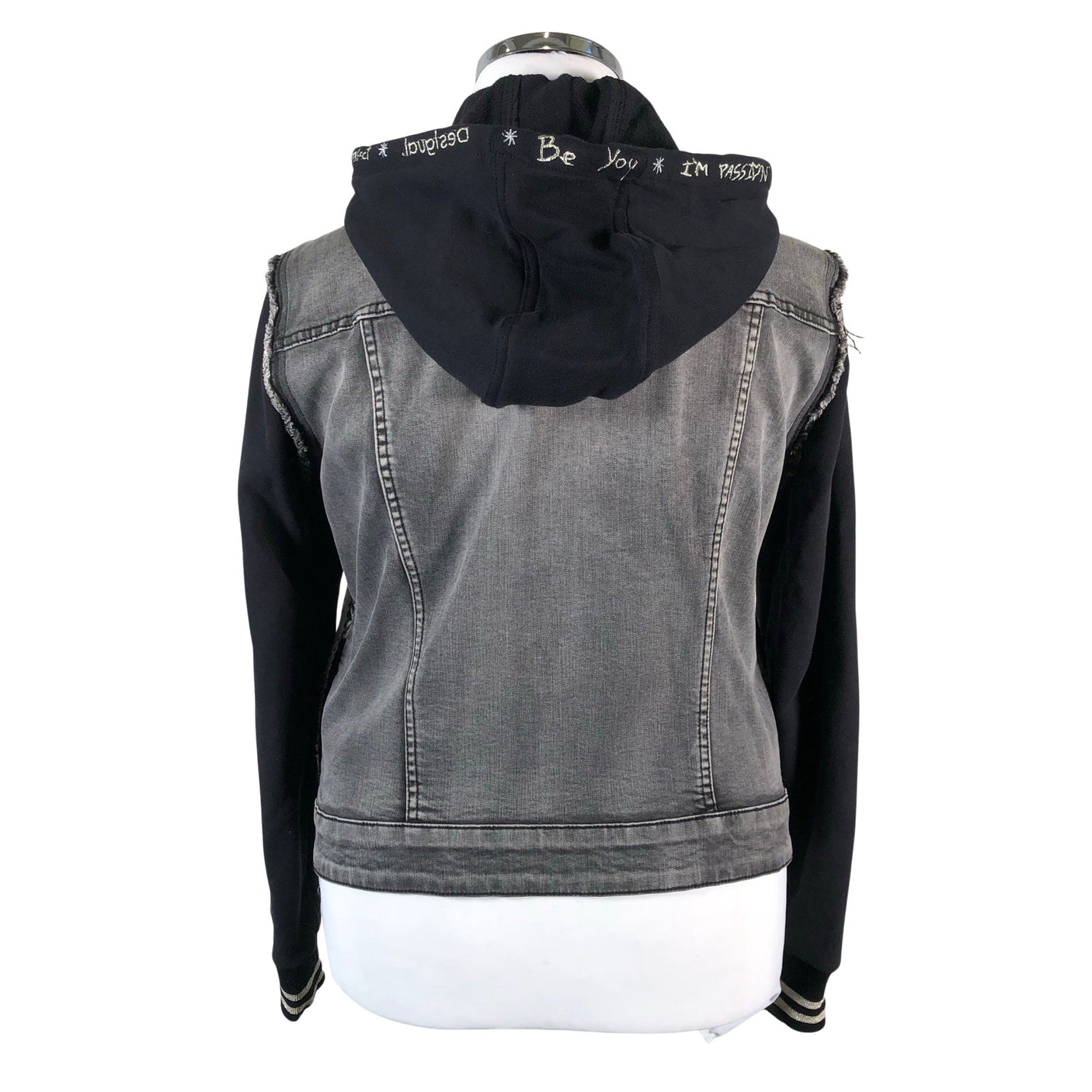 Unisex Desigual - Denim jacket, size 44 - Gray (2)