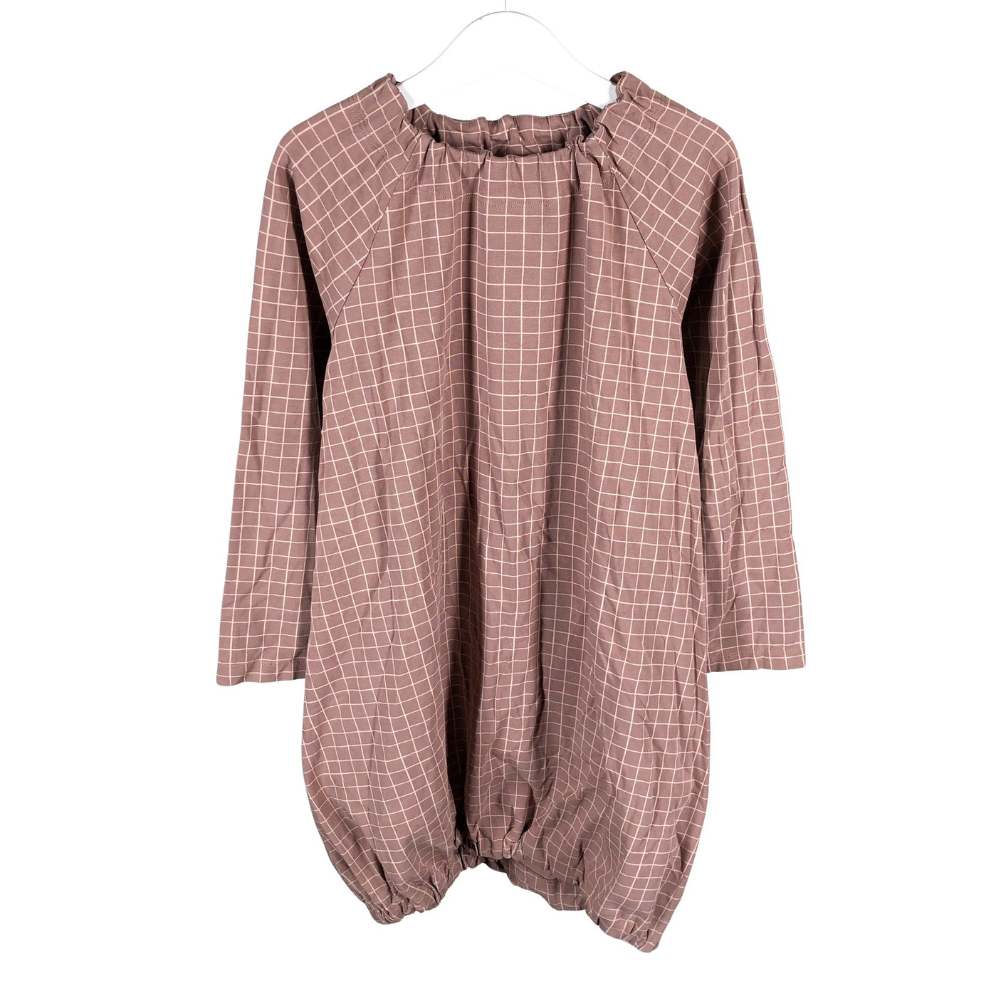 Unisex Papu - Tricot dress, size 122 - 128 - Violet (1)