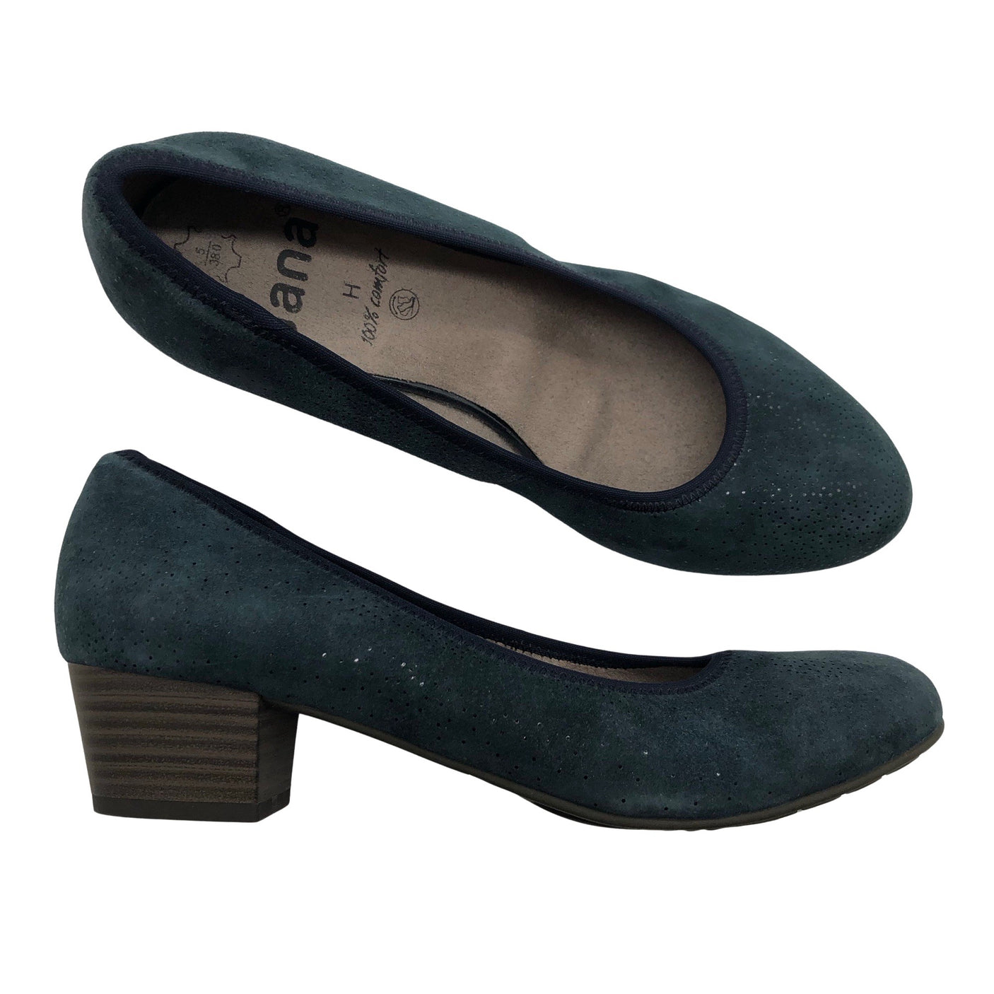 Unisex Jana - High heels, size 38 - Blue (1)