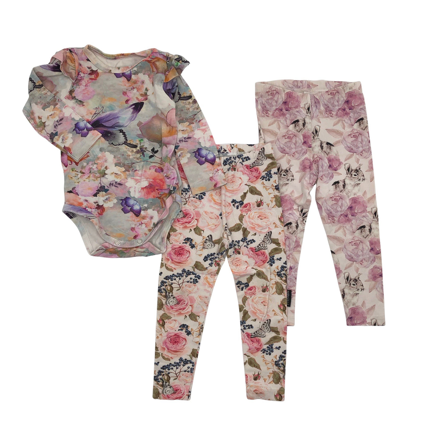 Unisex Poppaduu - Body, size 74 - 80 - Violet (1)