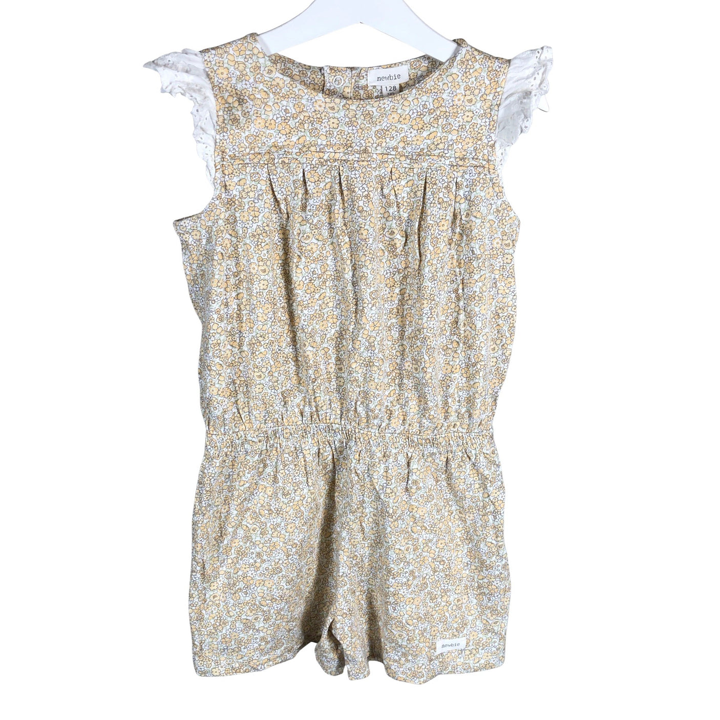 Unisex Newbie - Dress, size 122 - 128 - Beige (1)