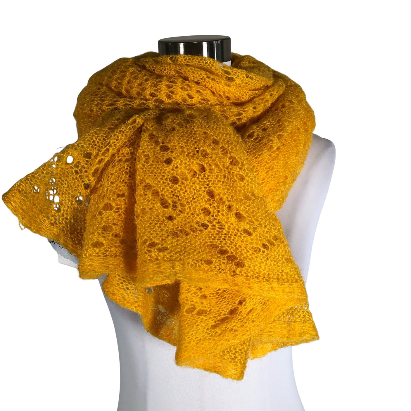 Unisex Bohemiana - Shawl, size Maxi - Yellow (1)