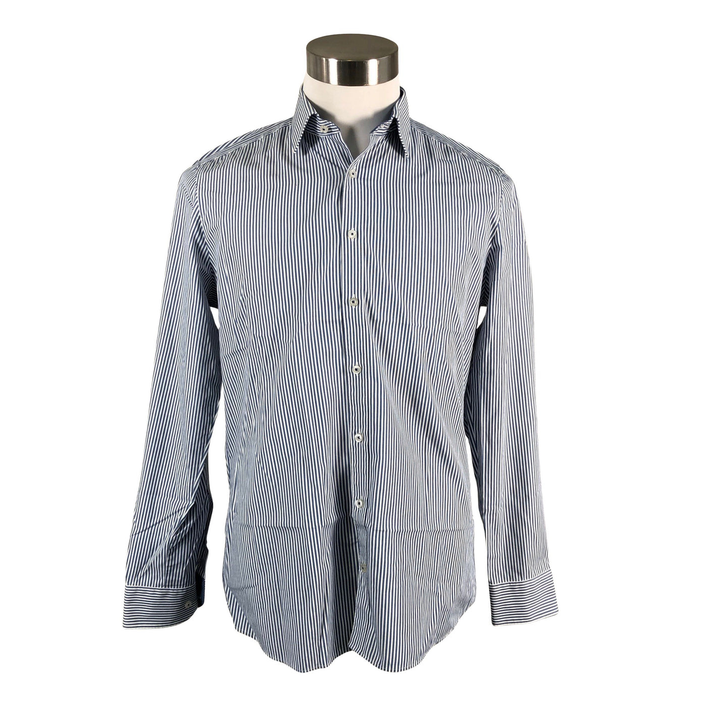 Unisex Olymp - Collared shirt, size L - Blue (1)