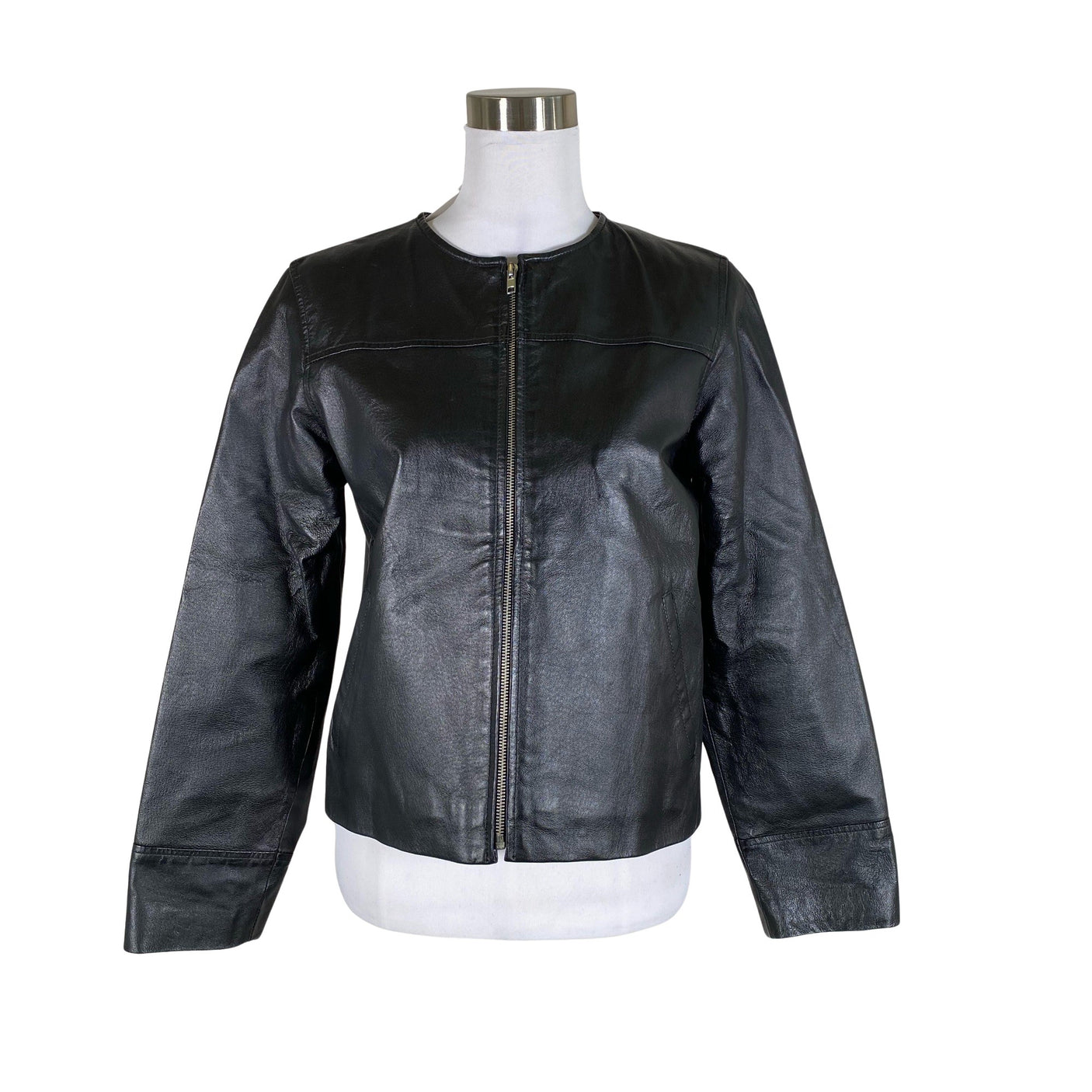 Unisex Aventura - Leather jacket, size 36 - Black (1)