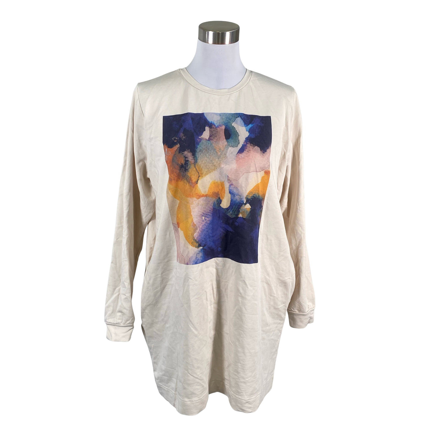 Unisex NOSH - Tricot dress, size 40 - Beige (1)