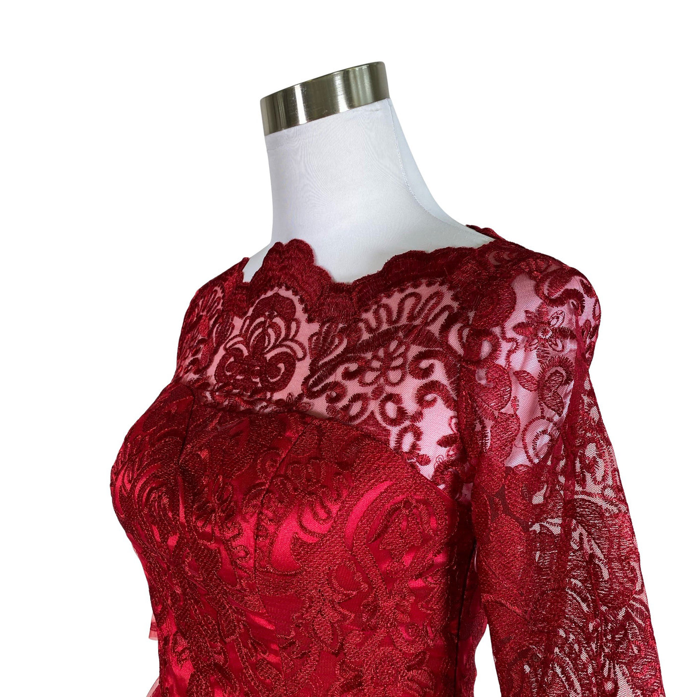 Unisex Chi Chi London - Party dress, size 36 - Red (3)