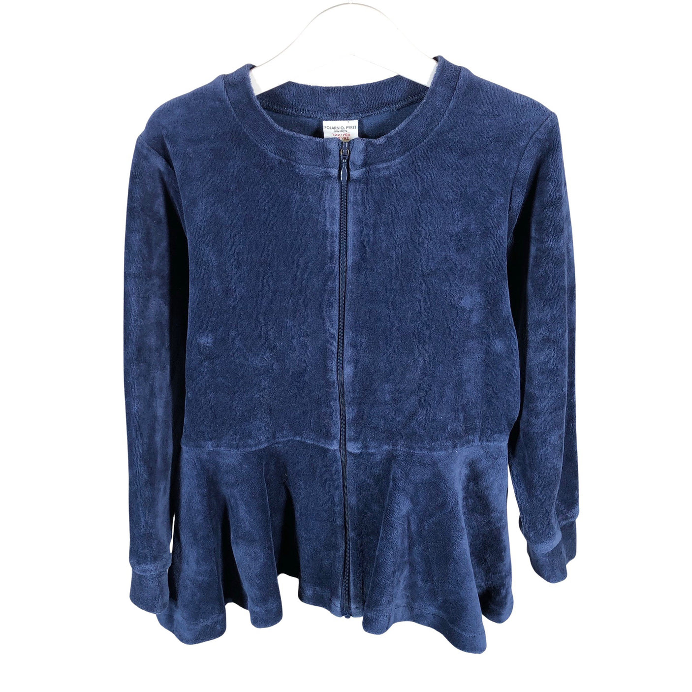 Unisex Polarn O. Pyret - Sweatshirt, size 122 - 128 - Blue (1)