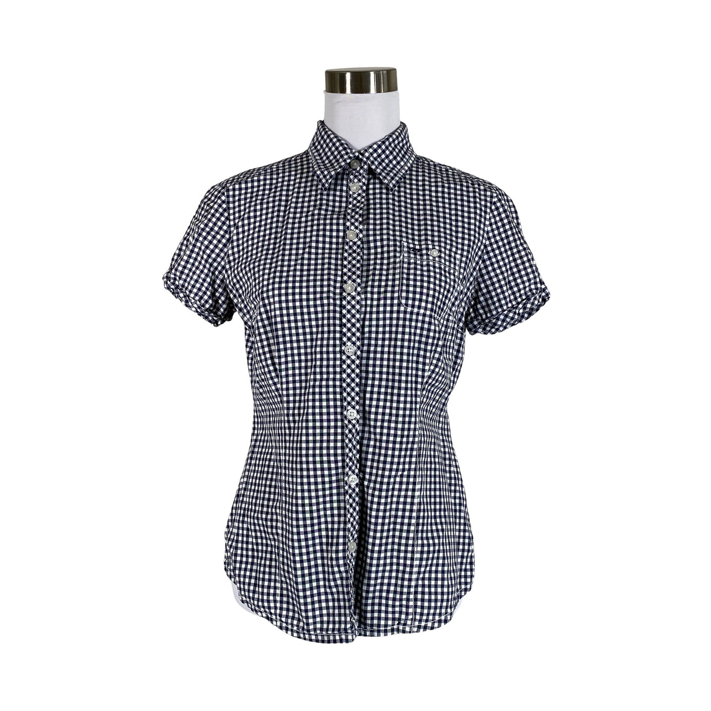 Unisex Q/S designed by S.Oliver - Short-sleeved blouse, size 40 - Black (1)