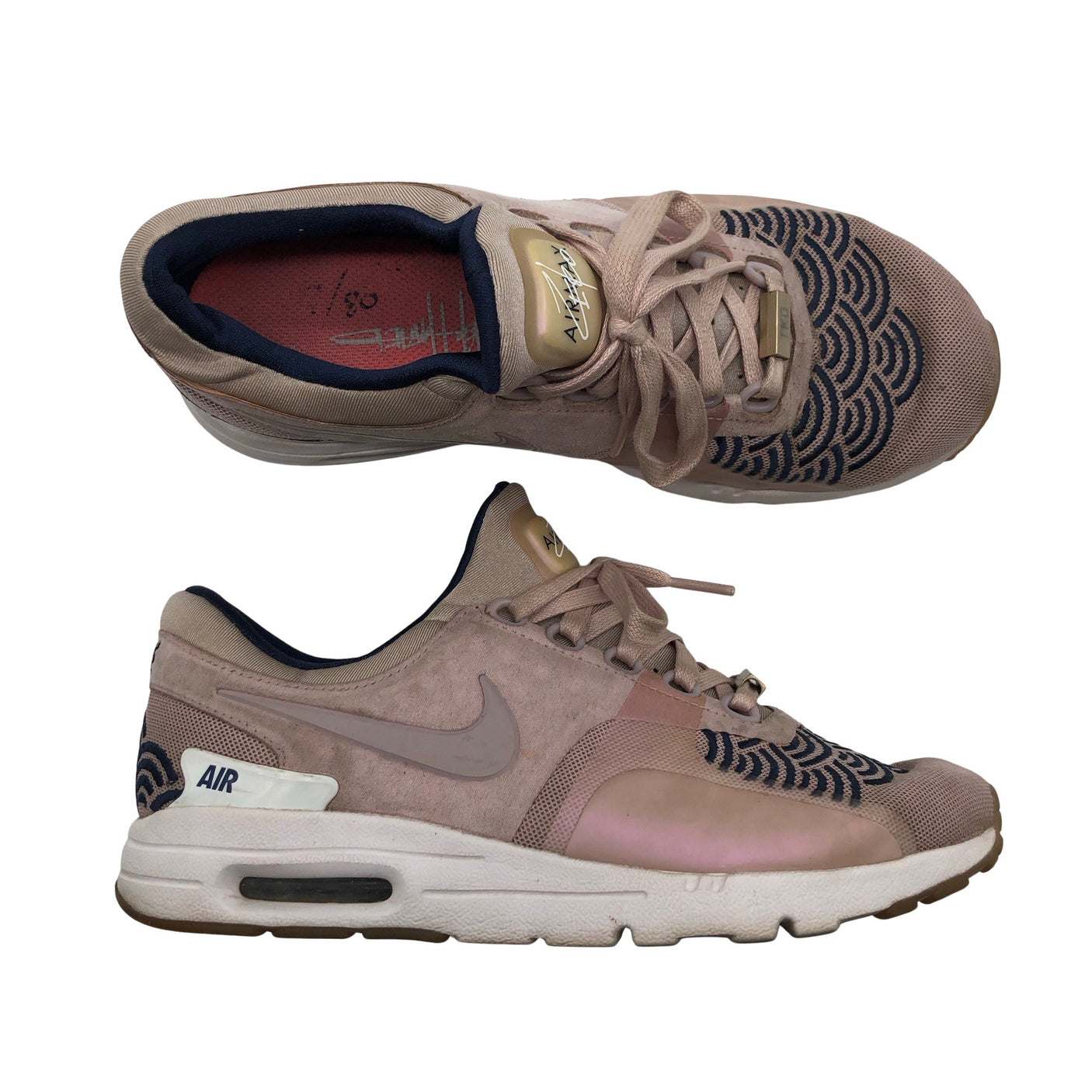 Unisex Nike - Casual sneakers, size 36 - Light pink (1)