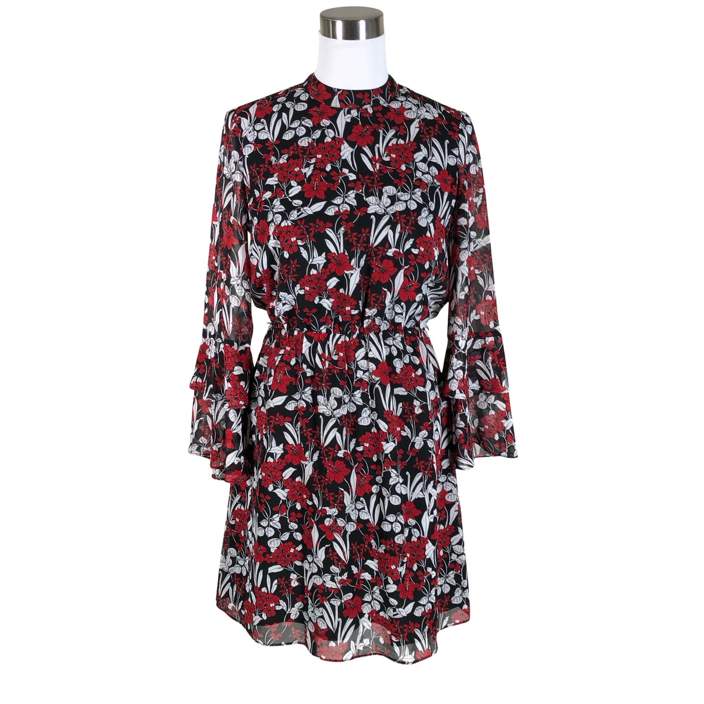 Unisex Esprit - Schiffon dress, size 34 - Black (1)
