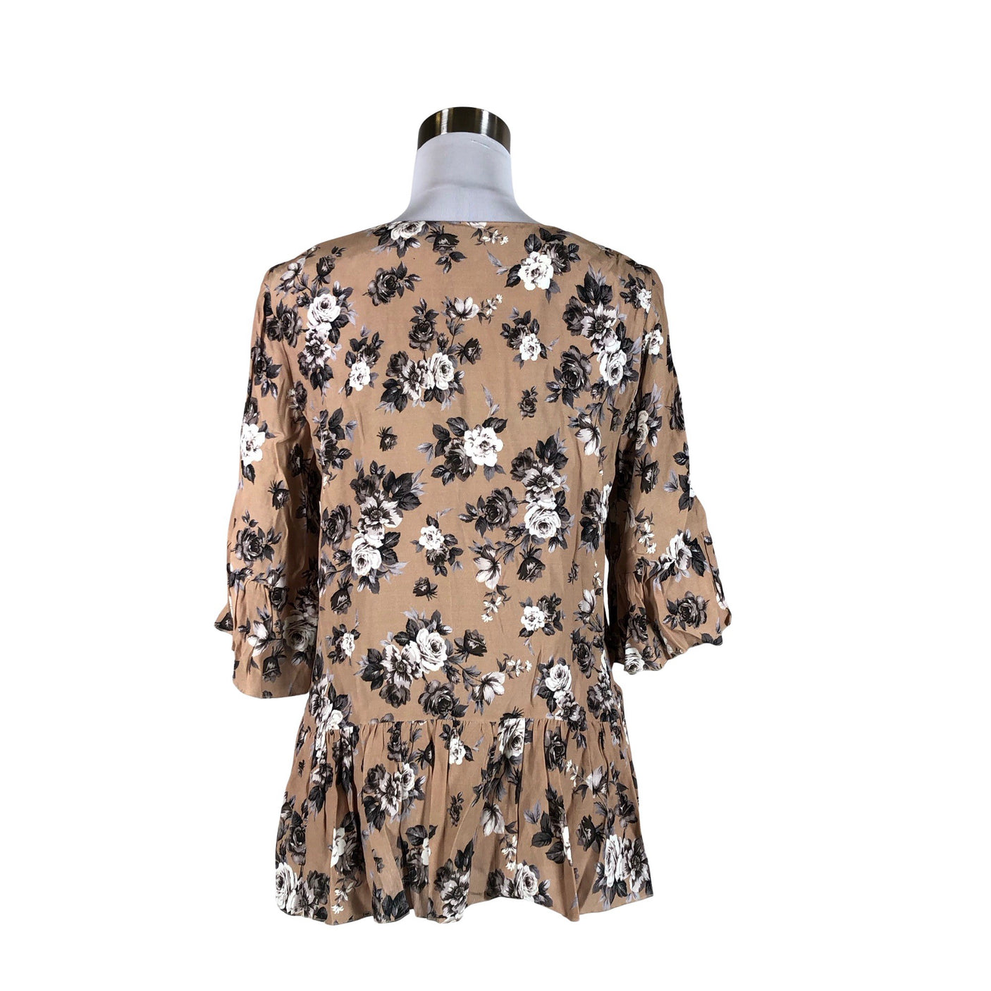 Unisex Andiata - Short-sleeved blouse, size 36 - Beige (2)