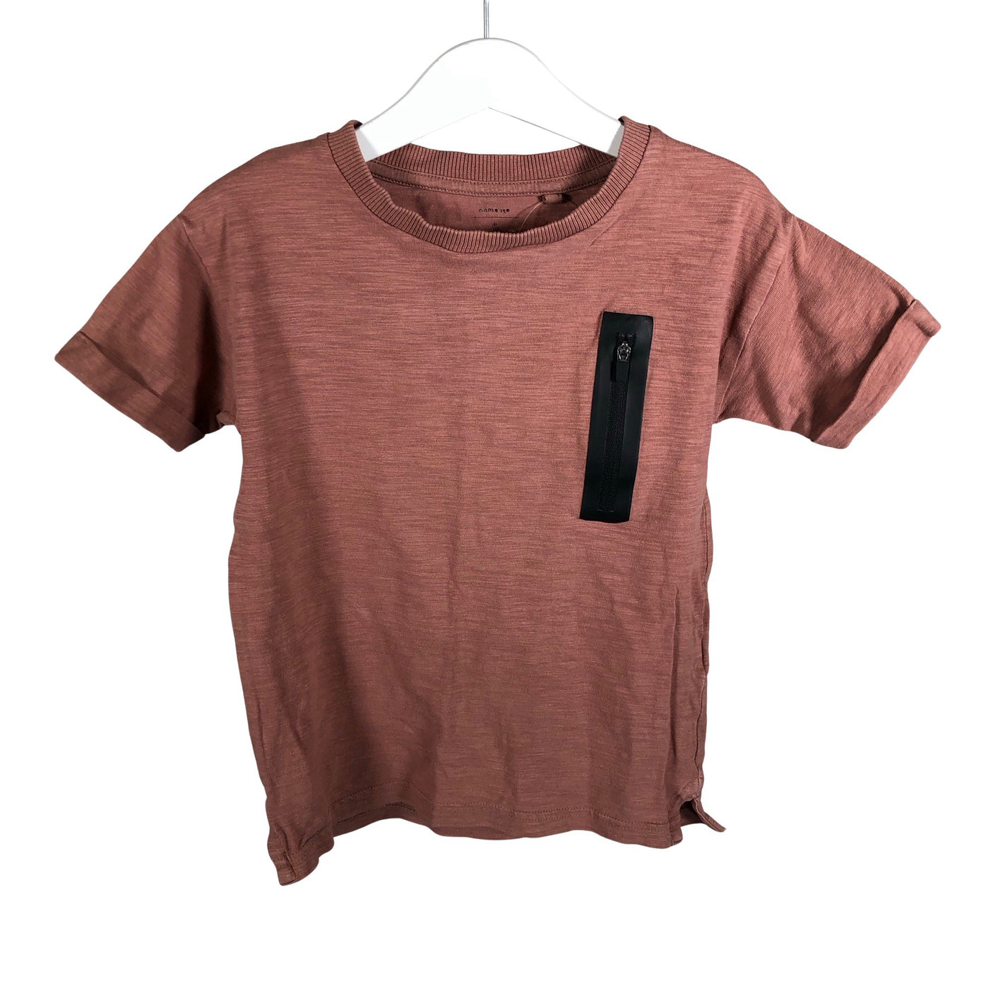 Unisex Name It - T-shirt, size 110 - 116 - Light pink (1)