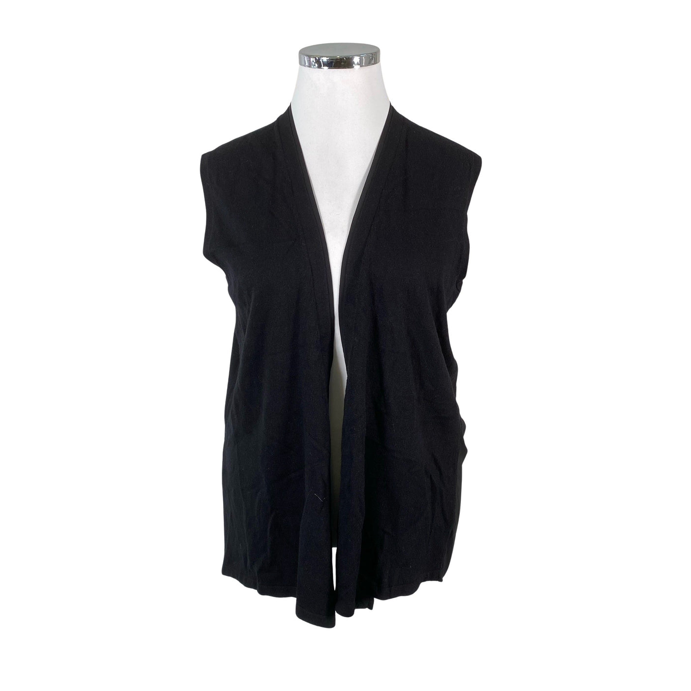 Unisex Gerry Weber - Knit vest, size 46 - Black (1)