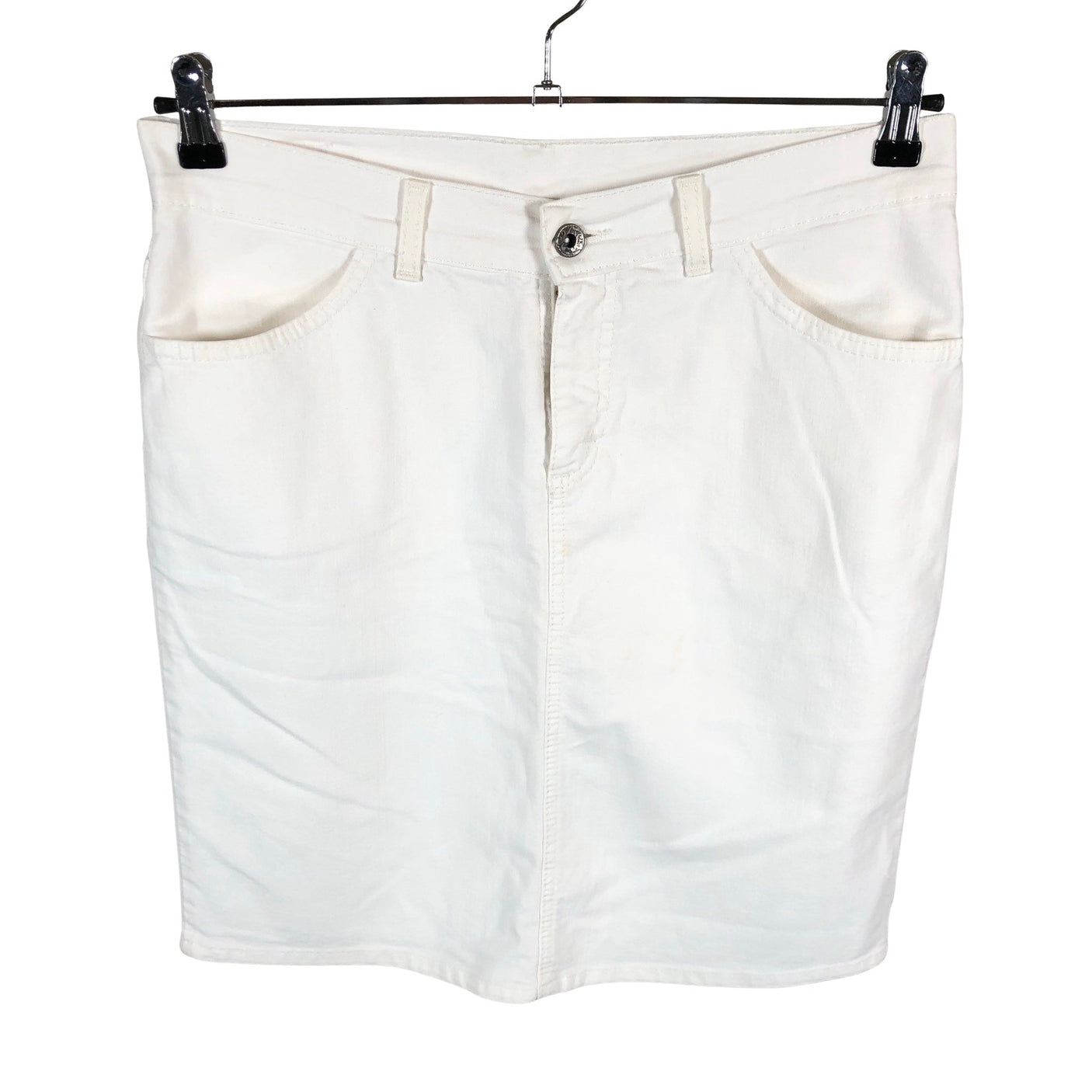 Unisex Very Nice - Denim skirt, size 40 - Natural white (1)