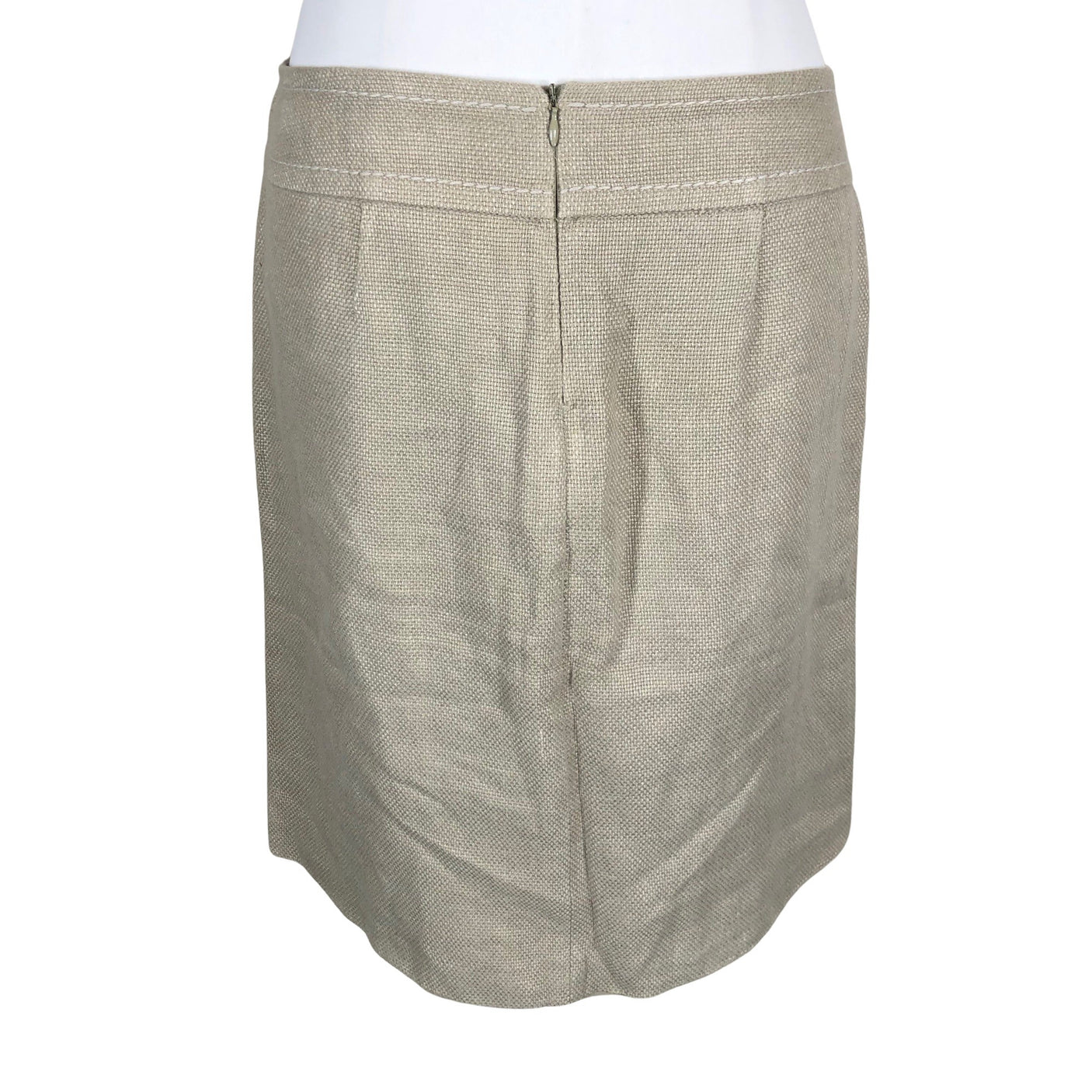 Unisex 'S MaxMara - Fabric skirt, size 38 - Beige (2)