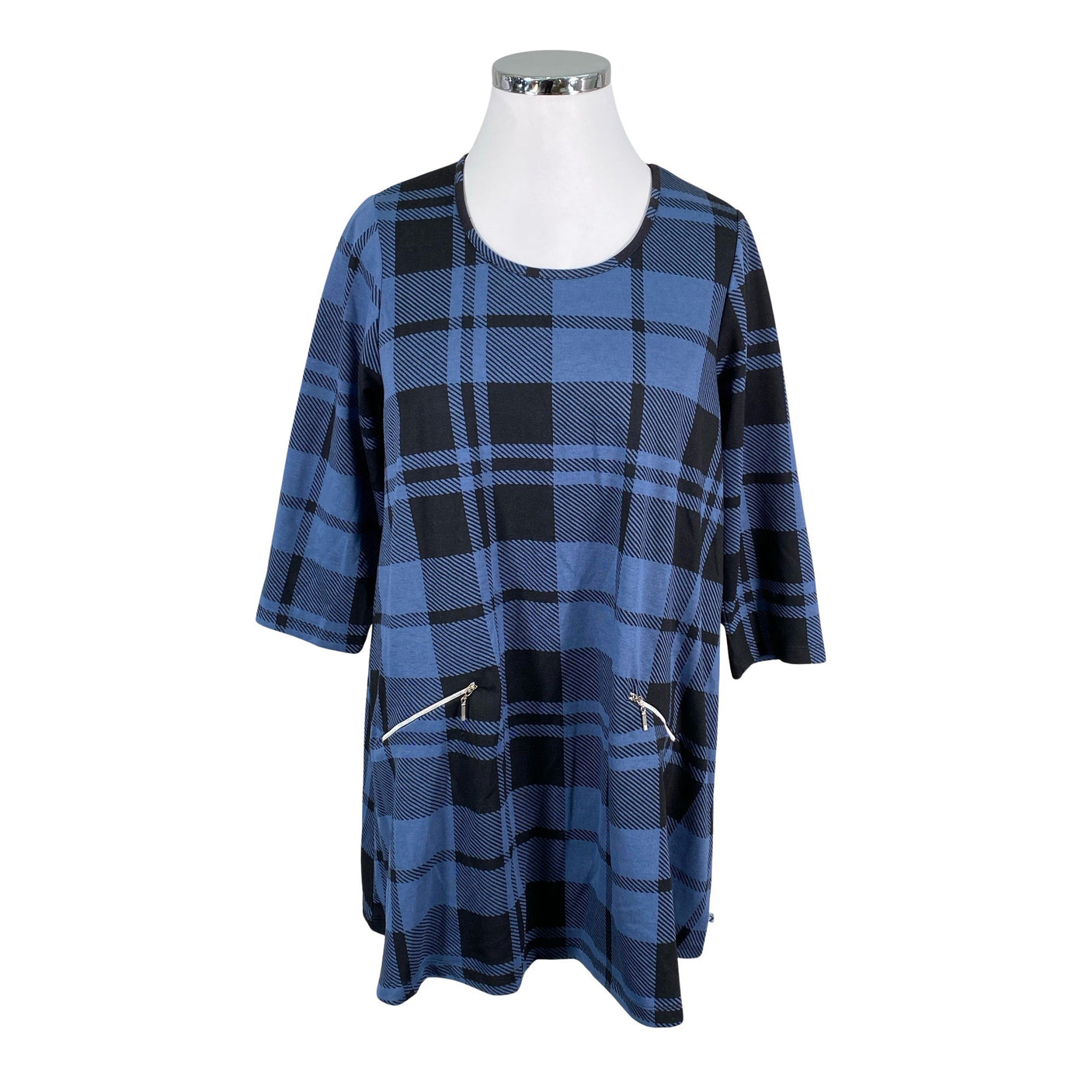 Unisex Zhenzi - Knit dress, size 46 - Blue (1)