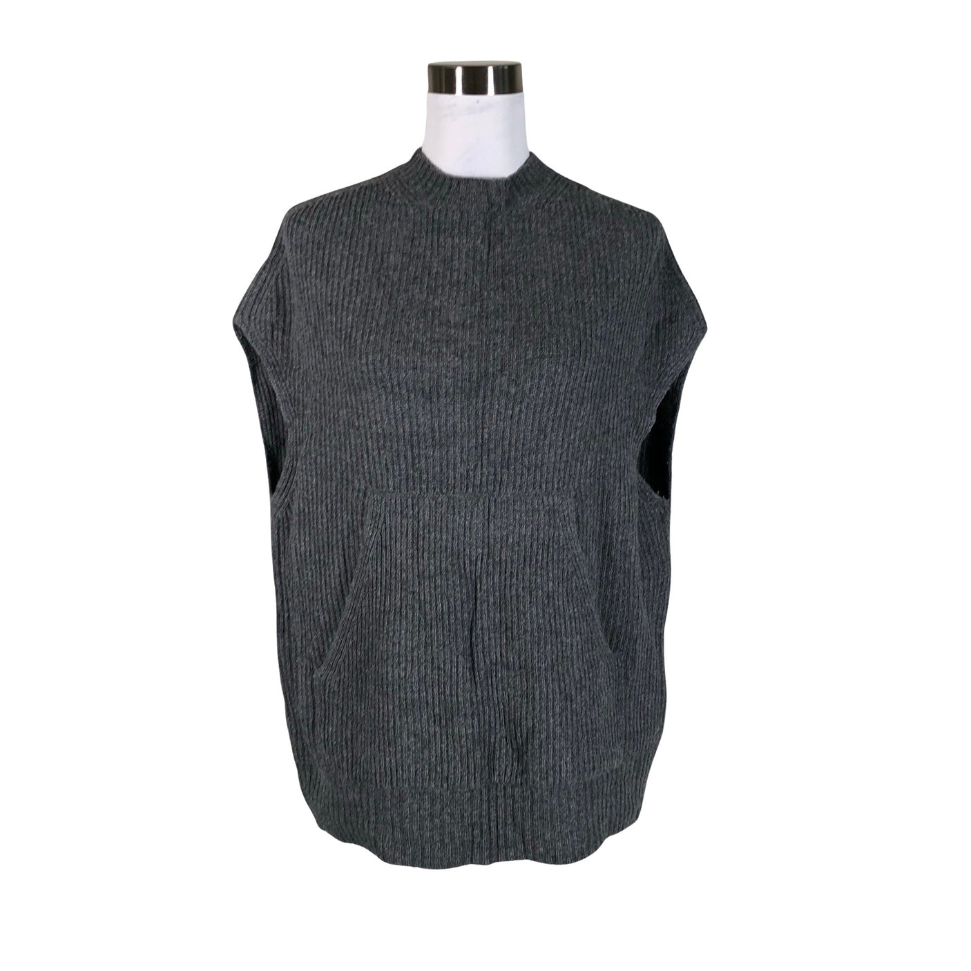 Unisex Weekend by MaxMara - Knit vest, size 34 - Gray (1)