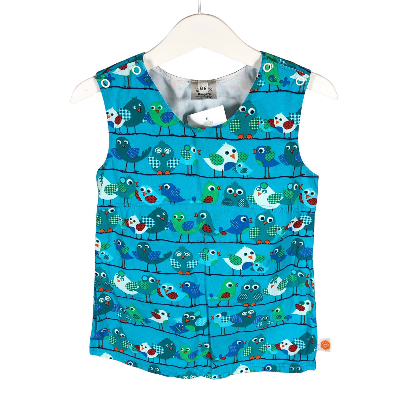 Unisex Paapero - Dress, size 80 - 86 - Turquoise (1)