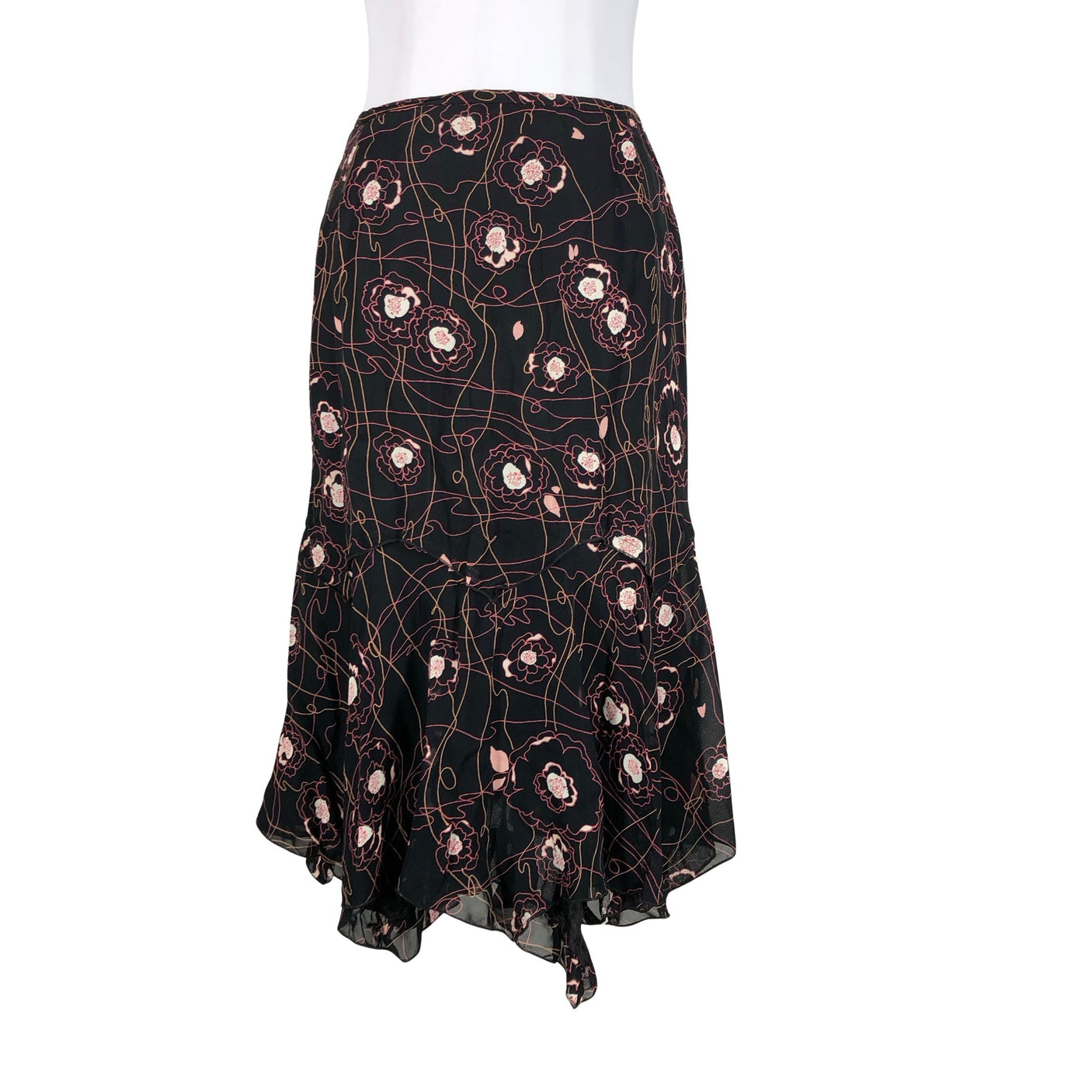 Unisex Voglia - Fabric skirt, size 36 - Black (2)