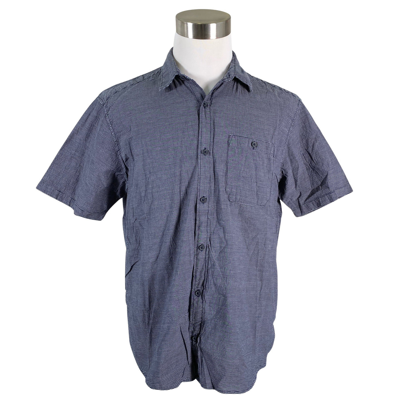 Unisex s.Oliver - Collared shirt, size L - Blue (1)