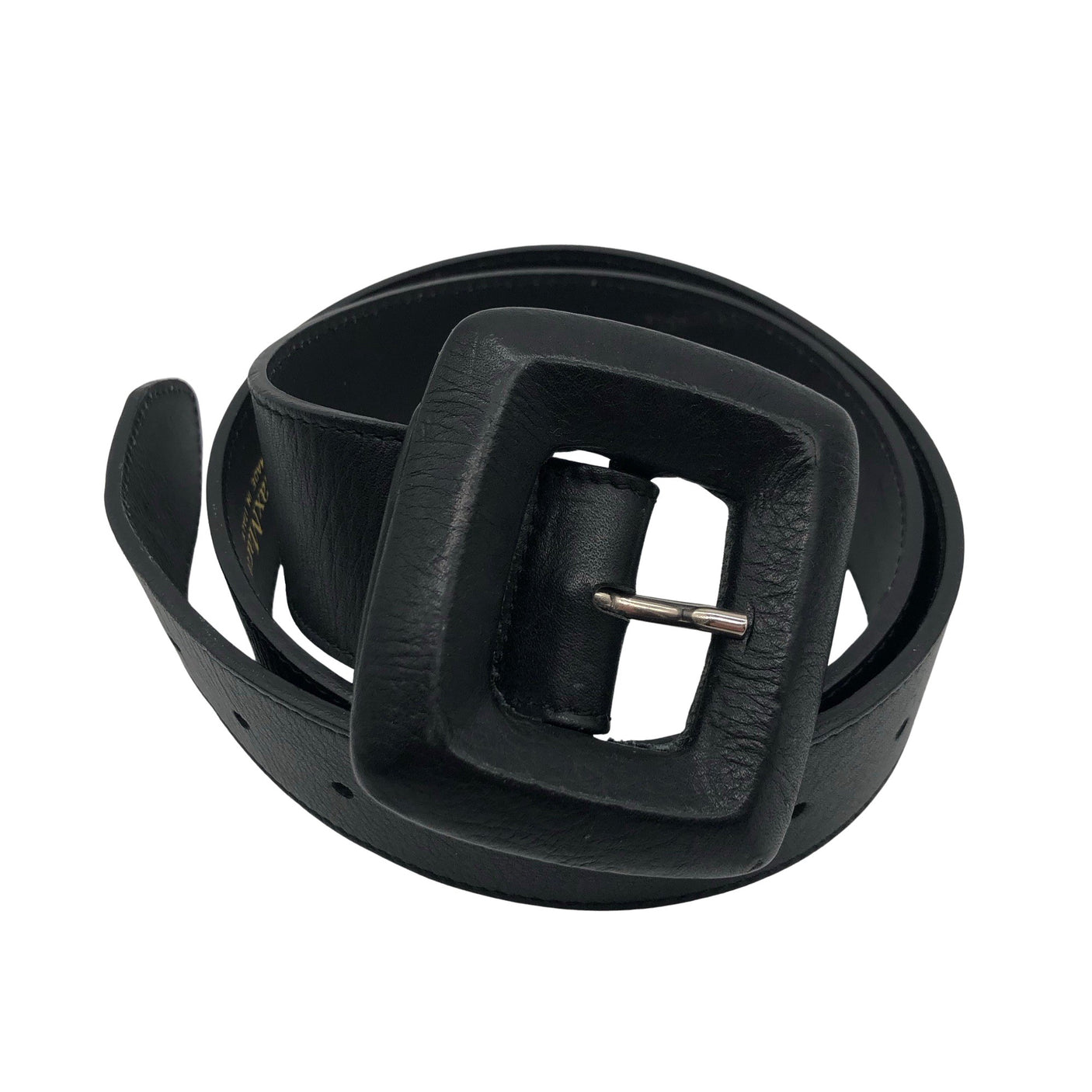 Unisex MaxMara - Leather belt, size No size - Black (1)