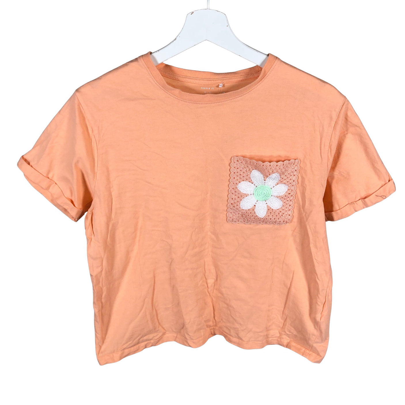 Unisex Name It - T-shirt, size 158 - 164 - Orange (1)