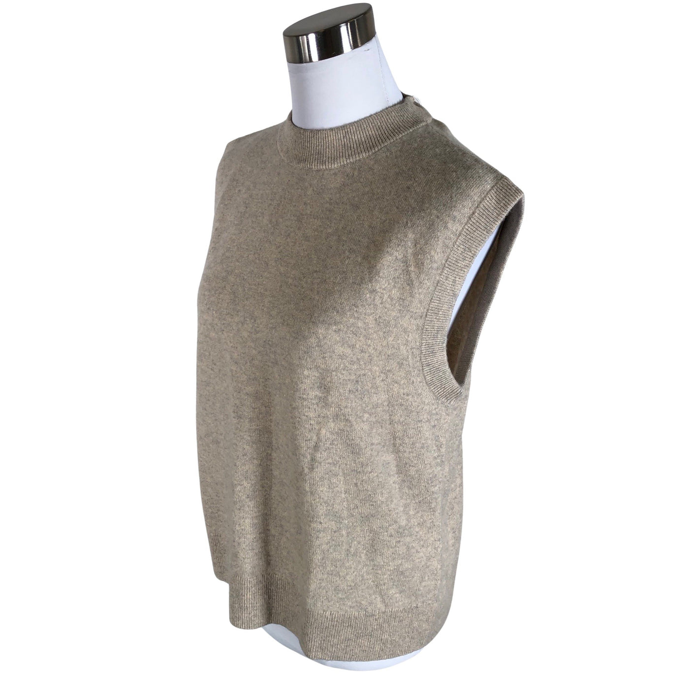 Unisex Samsoe&Samsoe - Knit vest, size 34 - Brown (3)