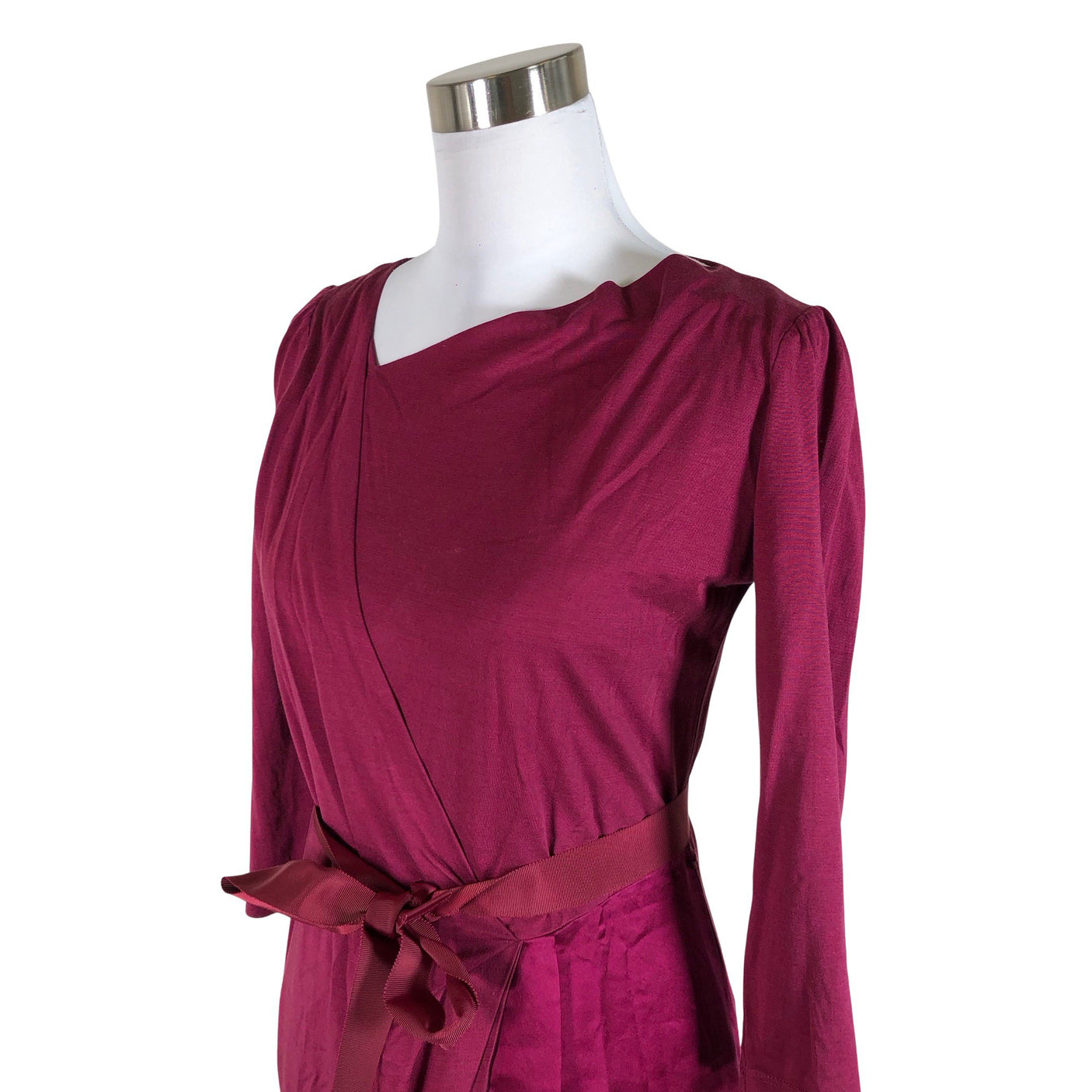 Unisex Weekend by MaxMara - Schiffon dress, size 38 - Violet (3)