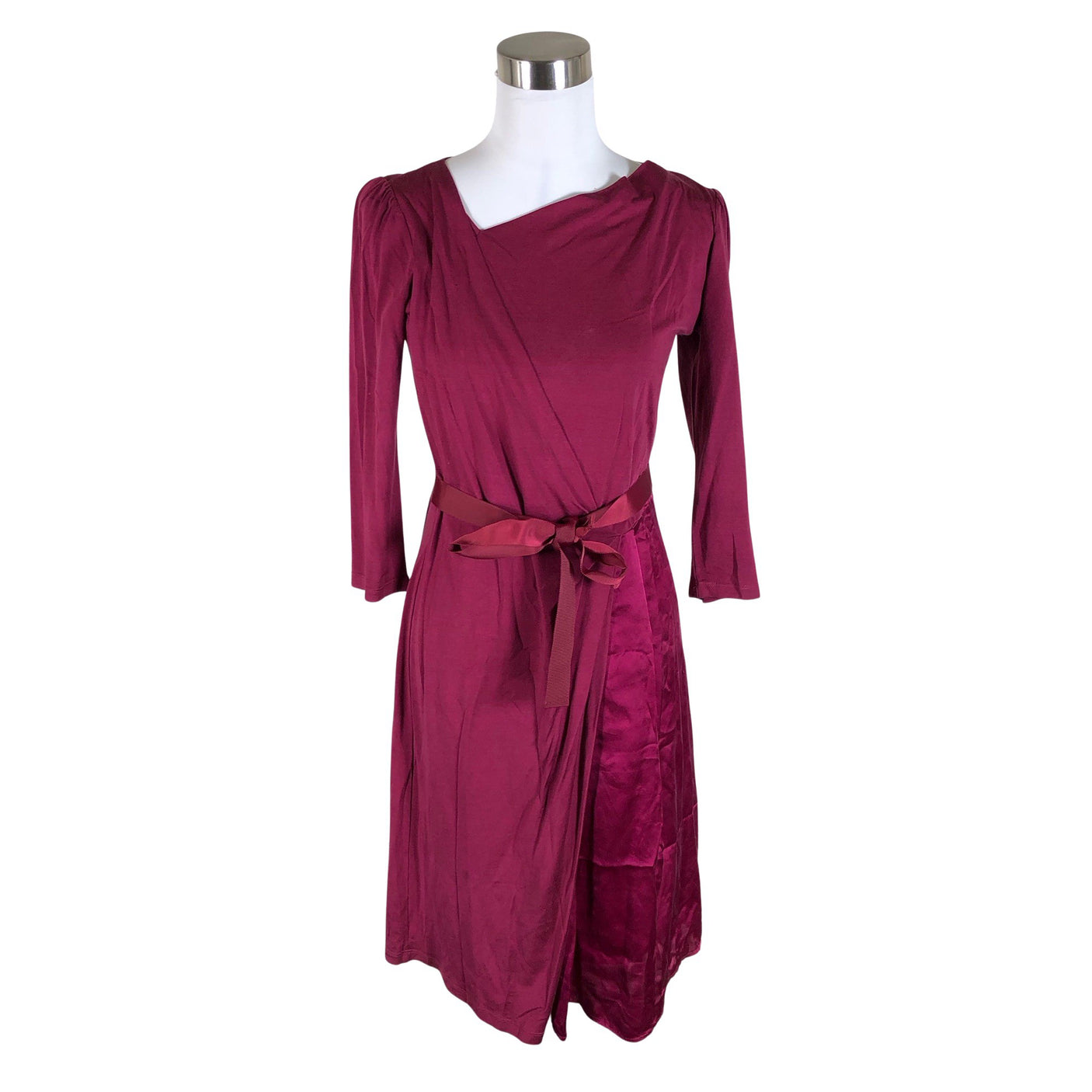Unisex Weekend by MaxMara - Schiffon dress, size 38 - Violet (1)