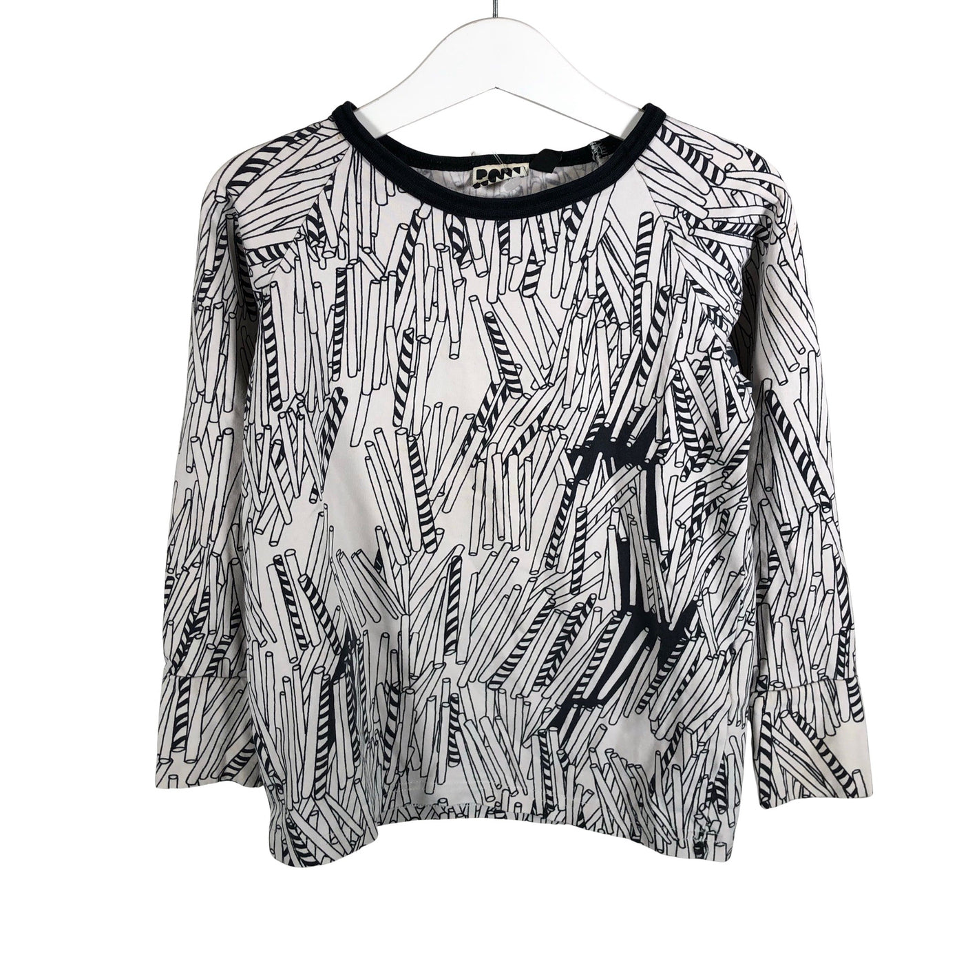 Unisex Papu - Tricot shirt, size 110 - 116 - White (1)