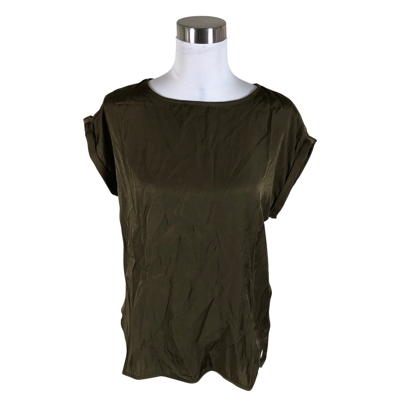 Unisex Tom Tailor - Short-sleeved blouse, size 38 - Green (1)