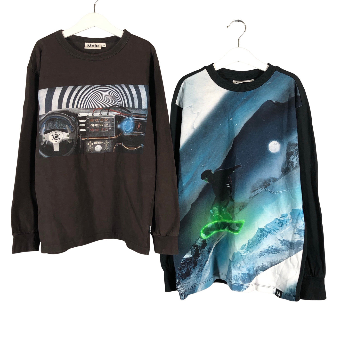 Unisex Molo Kids - Tricot shirt, size 146 - 152 - Brown (1)