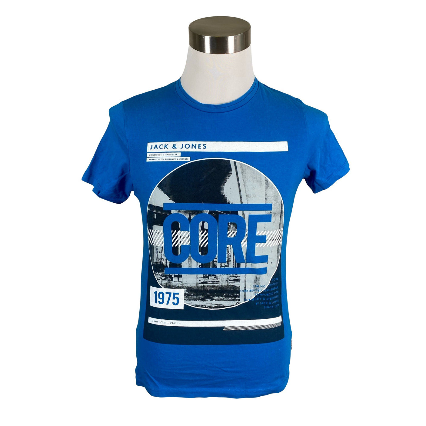Unisex Jack & Jones - T-shirt, size M - Blue (1)