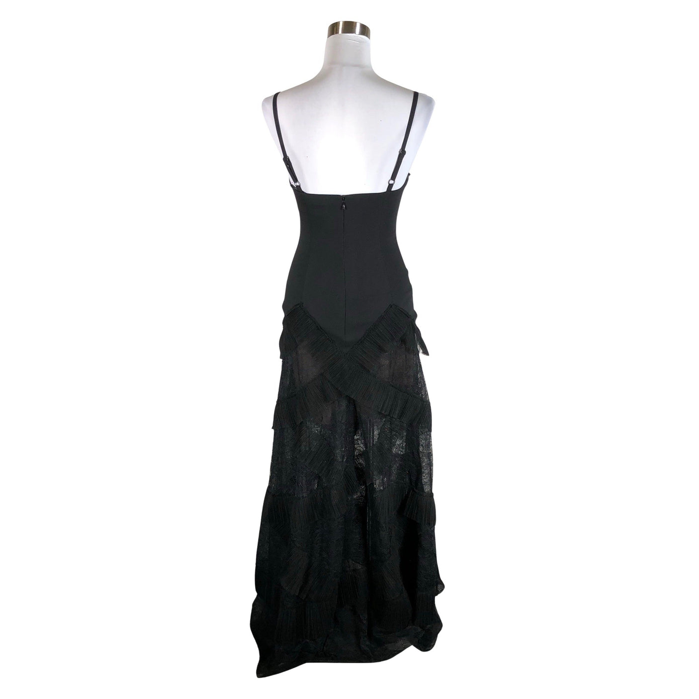 Unisex BCBG Maxazria - Evening dress, size 32 - Black (2)