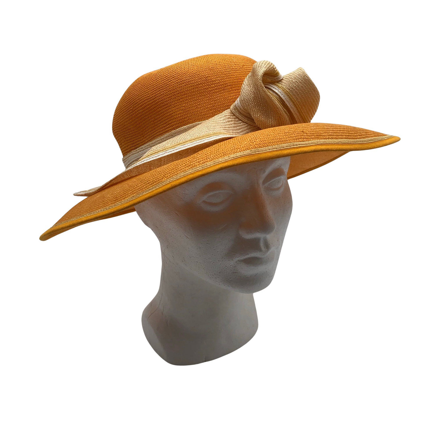 Unisex Handmade - Hat, size 56 - 58 cm - Yellow (1)