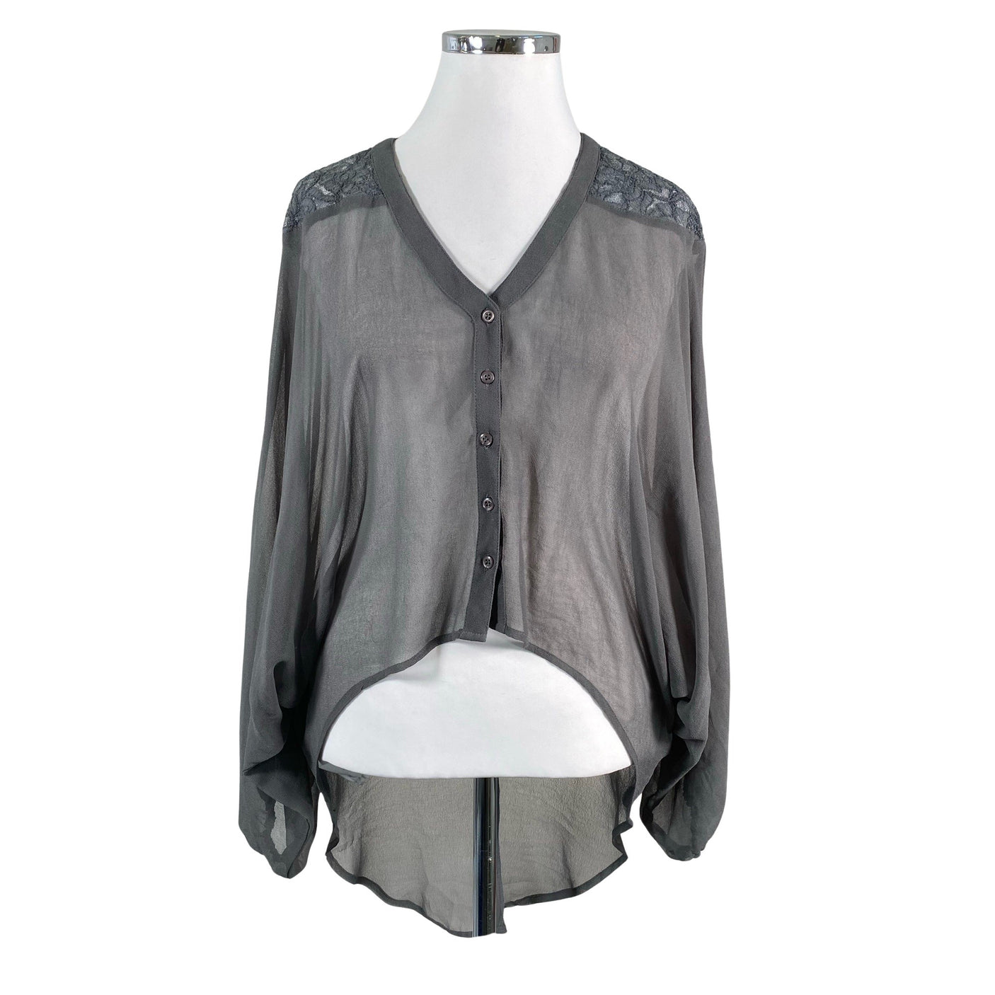 Unisex Kaffe - Blouse, size 42 - Gray (1)