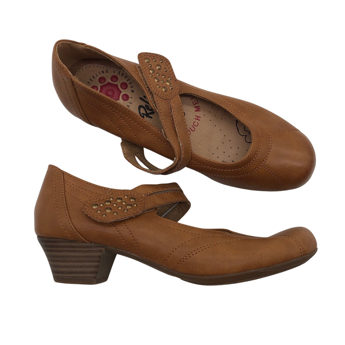 Unisex Rieker - High heels, size 37 - Brown (1)