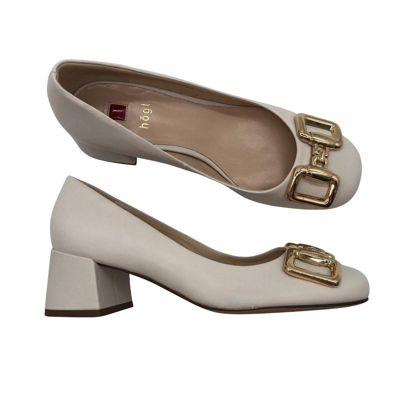 Unisex Högl - High heels, size 36 - Natural white (1)