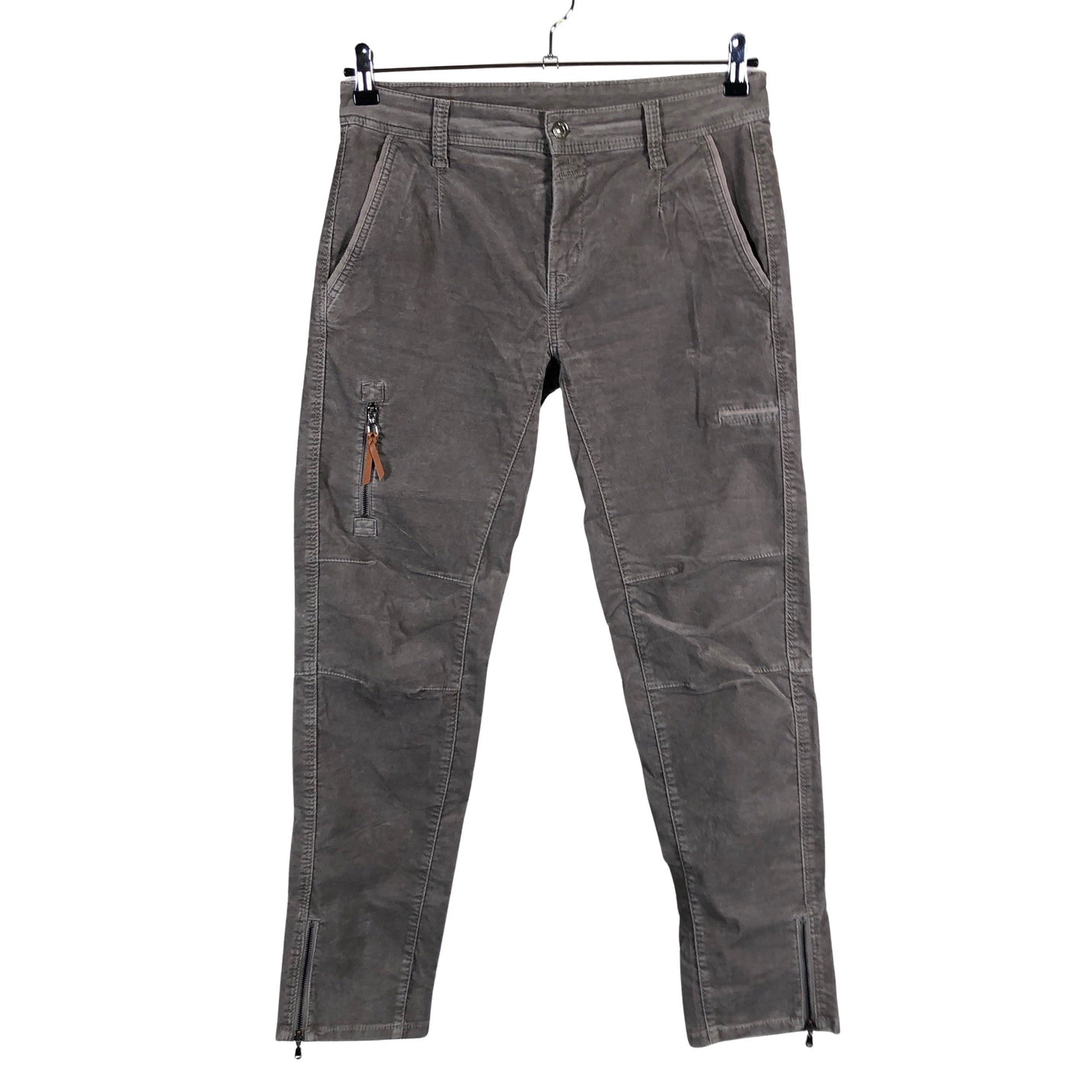 Unisex MAC - Velvet pants, size 40 - Gray (1)