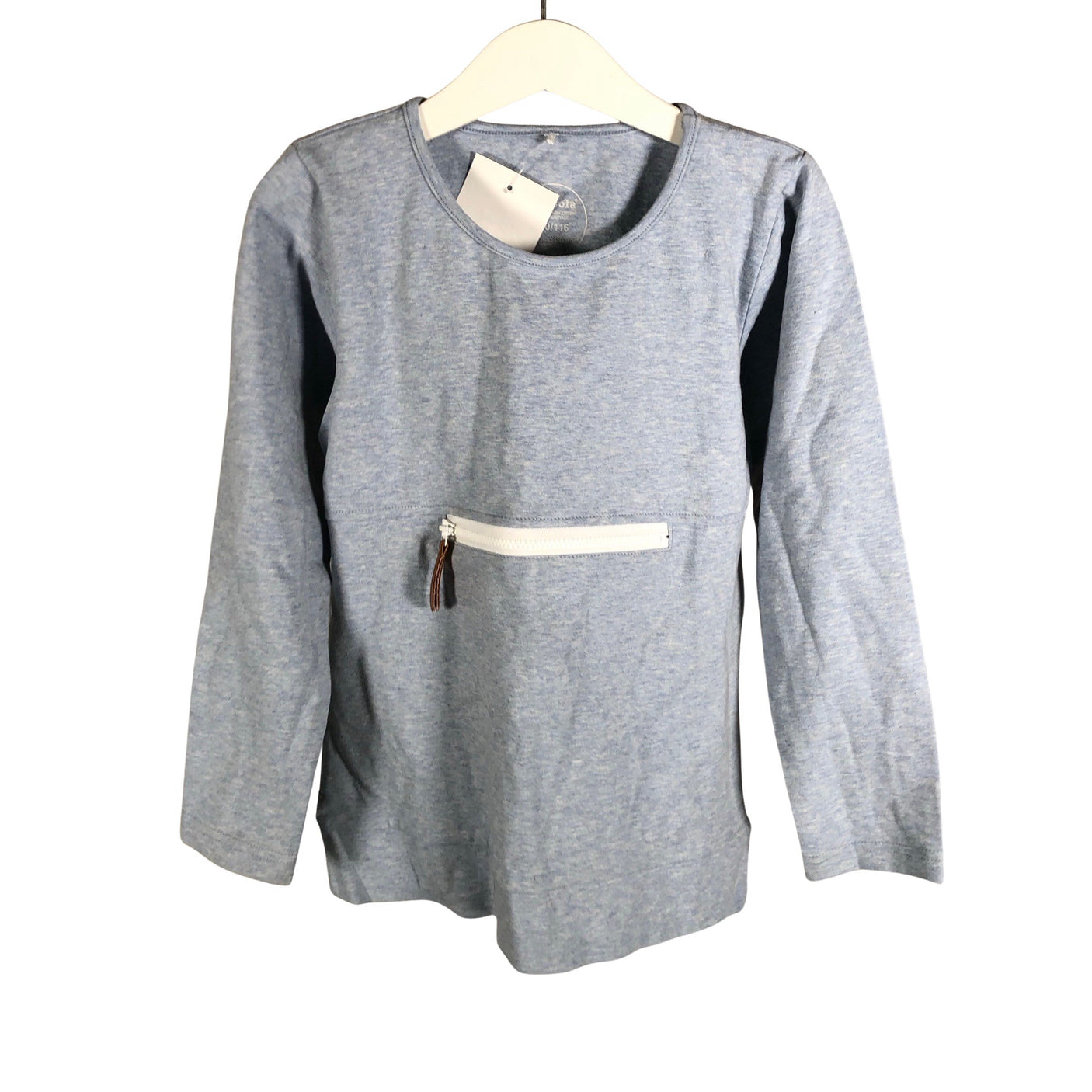 Unisex Metsola - Tricot shirt, size 110 - 116 - Light blue (1)