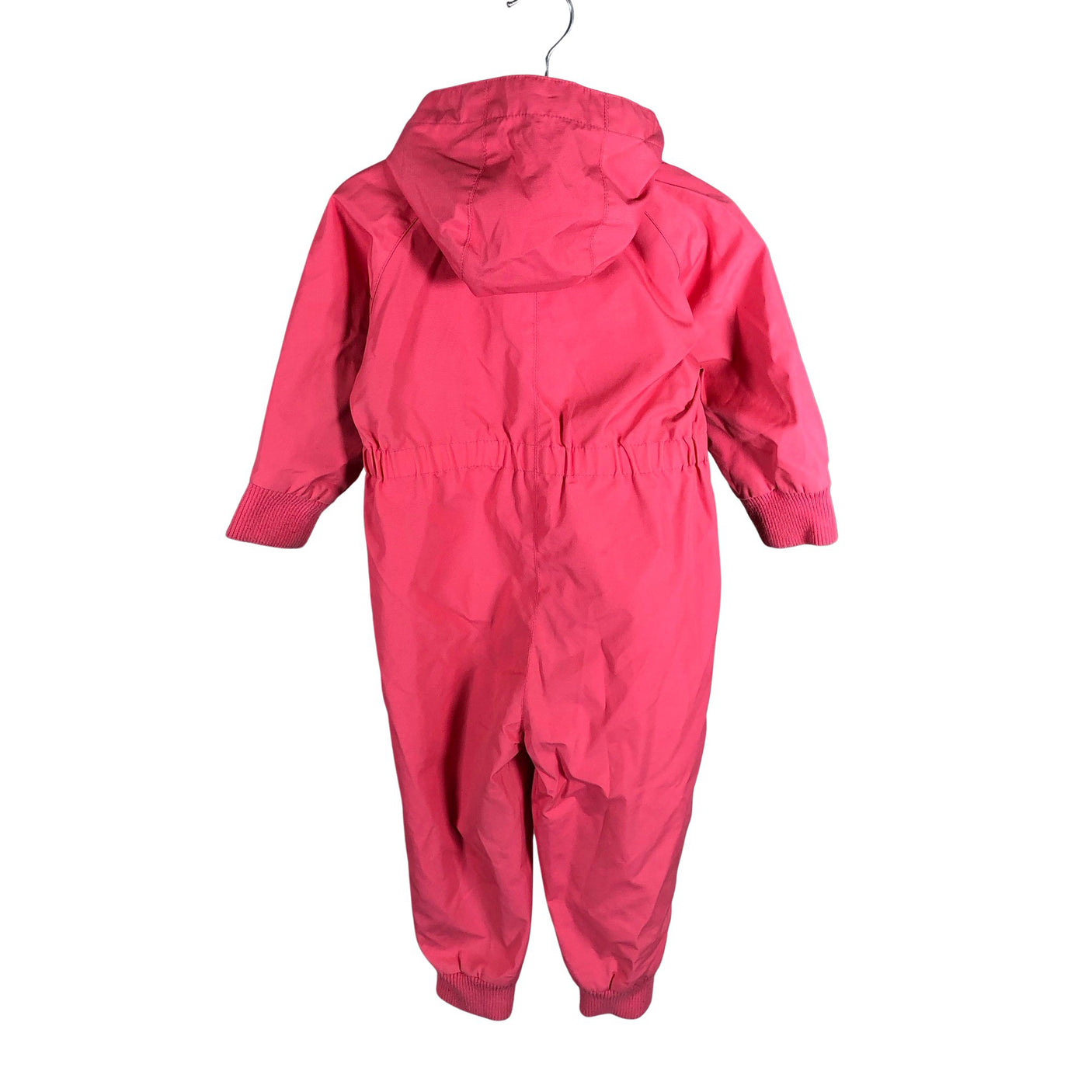 Unisex Mini Rodini - Spring/Fall overall, size 80 - 86 - Pink (2)