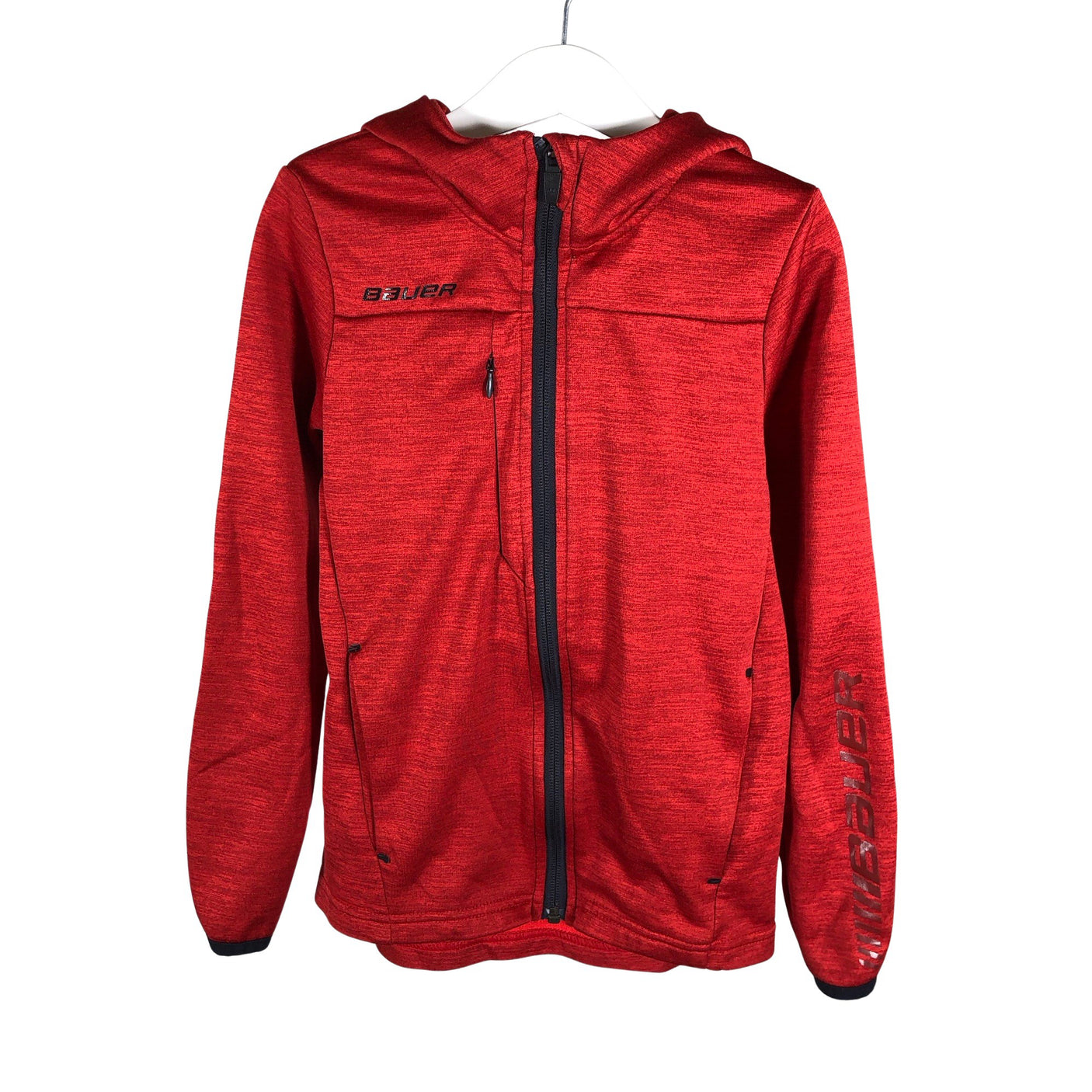 Unisex Bauer - Hoodie, size 134 - 140 - Red (1)