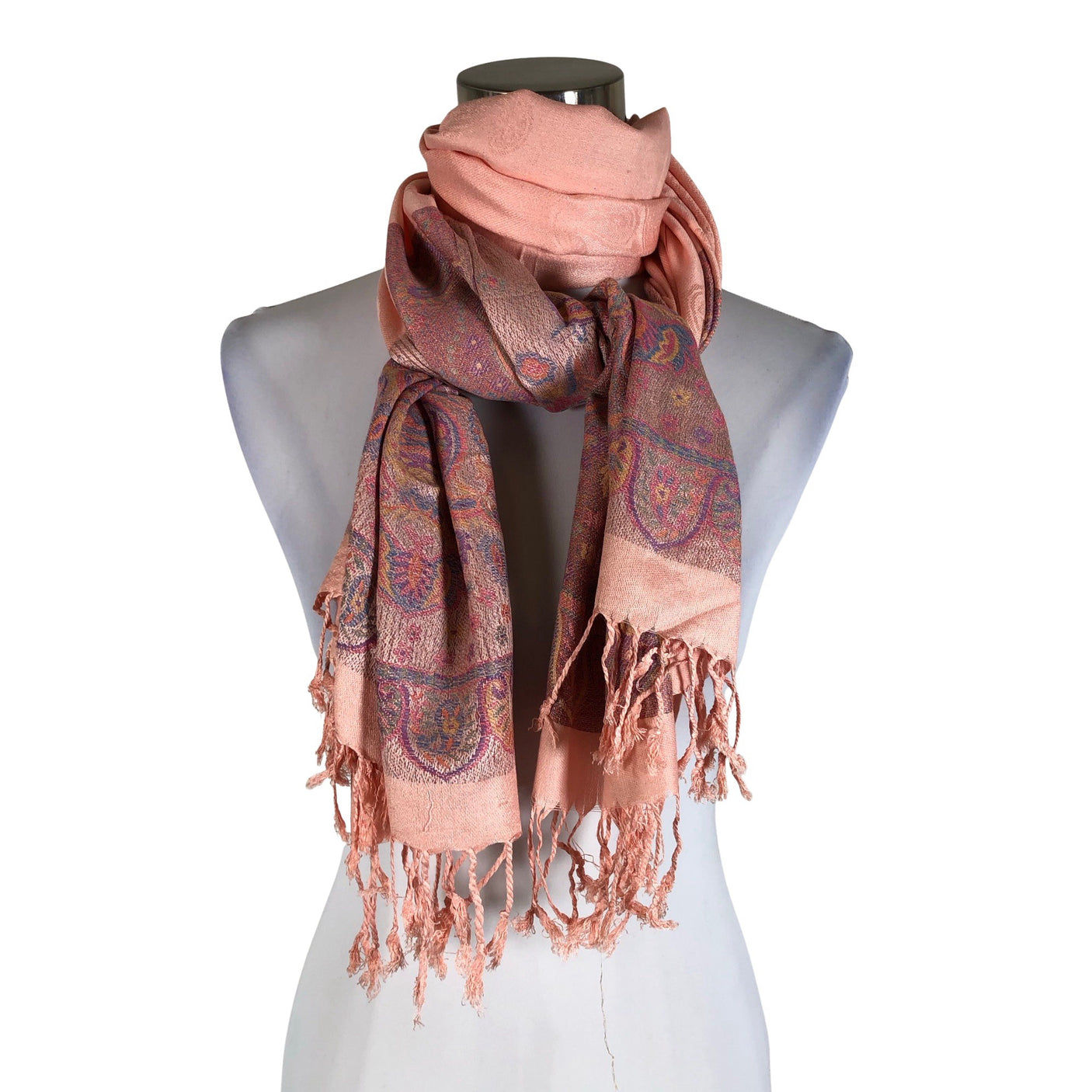 Unisex Pashmina - Scarf, size Maxi - Light pink (1)