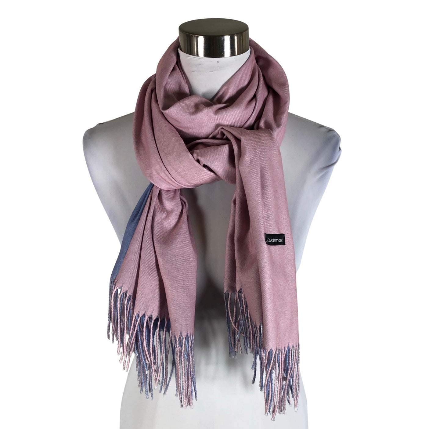 Unisex Cashmere - Scarf, size Maxi - Light pink (1)