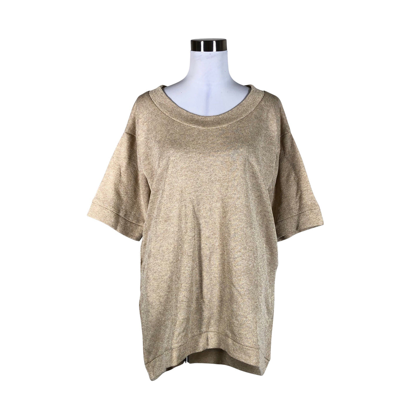 Unisex Woodlike - Sweatshirt tunic, size 40 - Beige (1)